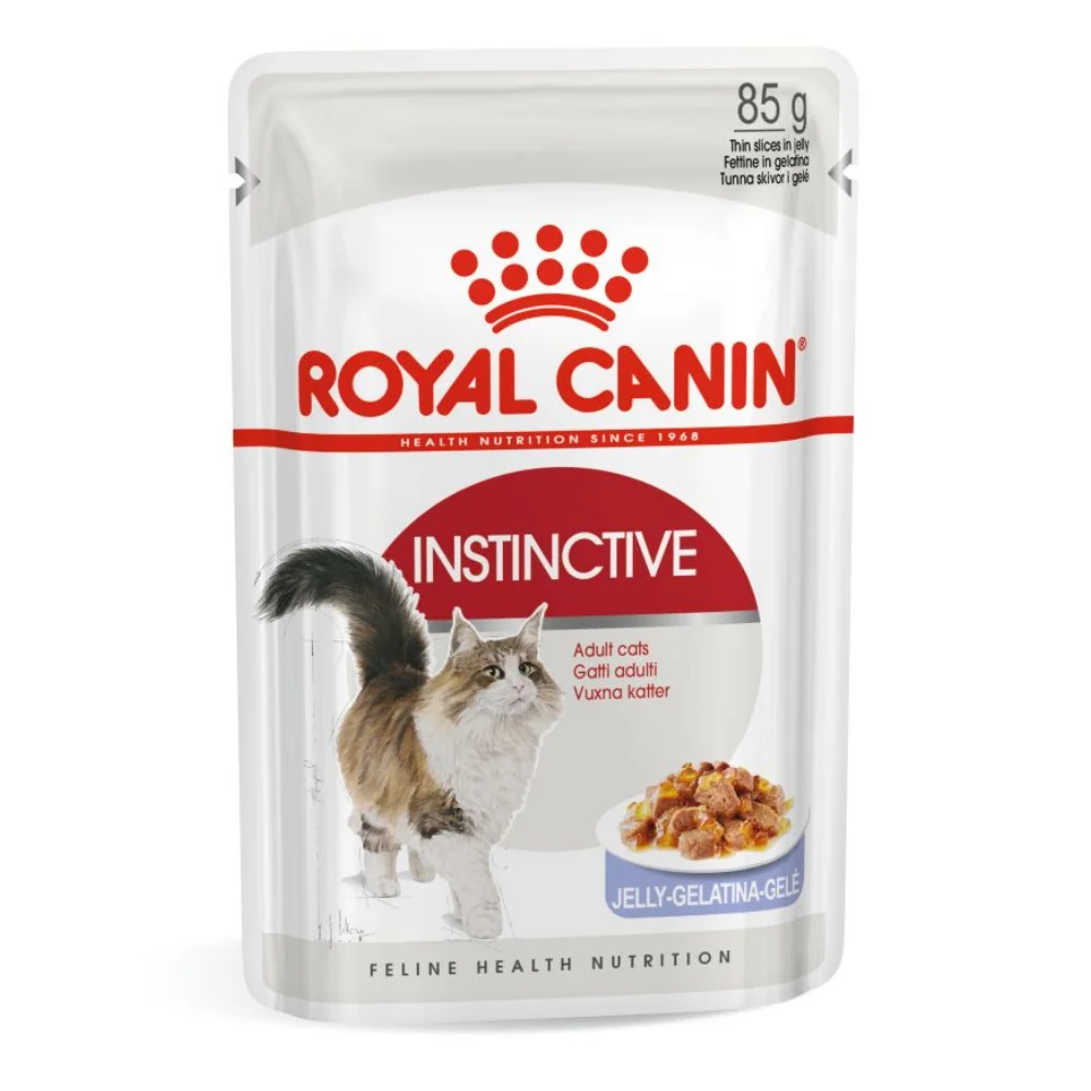 ROYAL CANIN Instinctive Adult, hrană umedă pisică (în aspic), 12x85g [2]