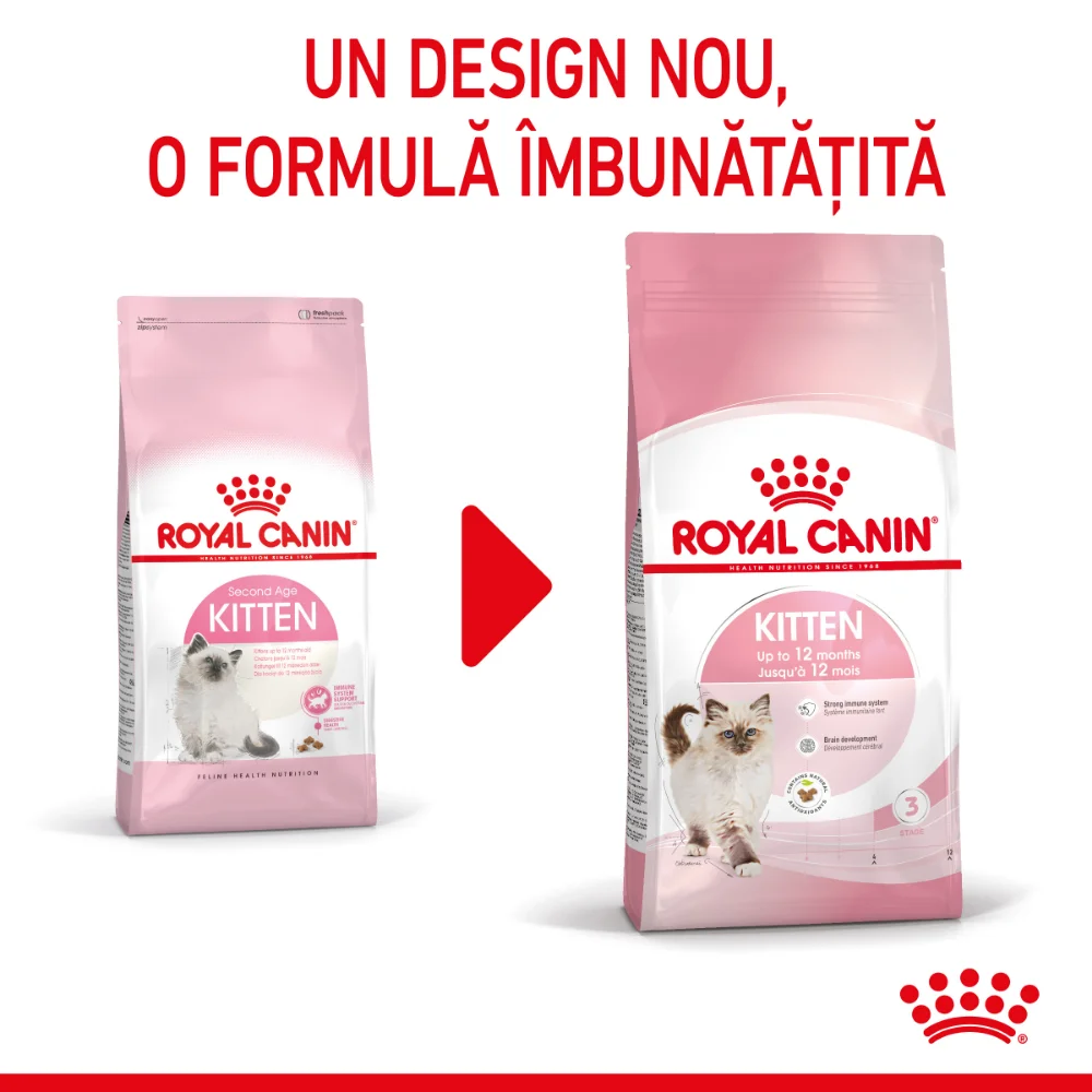 Royal Canin Kitten, hrană uscată pisică junior, 2kg [3]