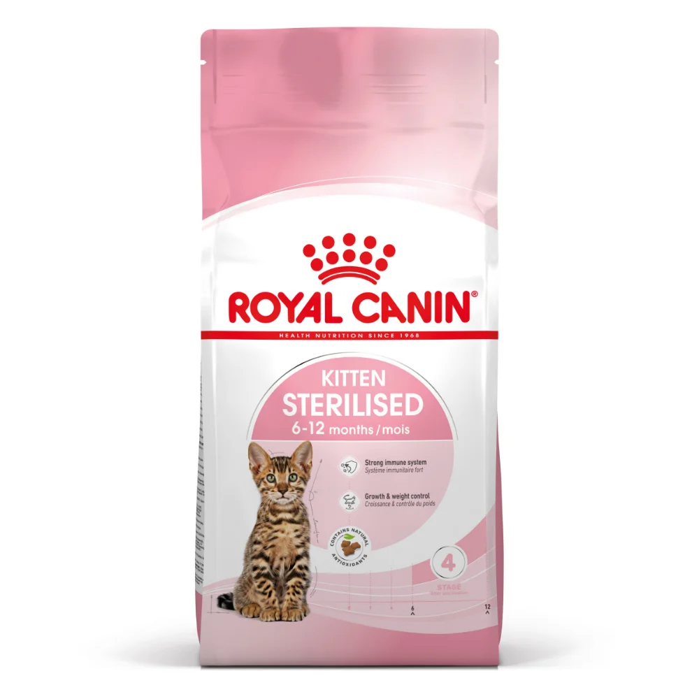 ROYAL CANIN Kitten Sterilised, hrană uscată pisici sterilizate junior, 2kg [2]