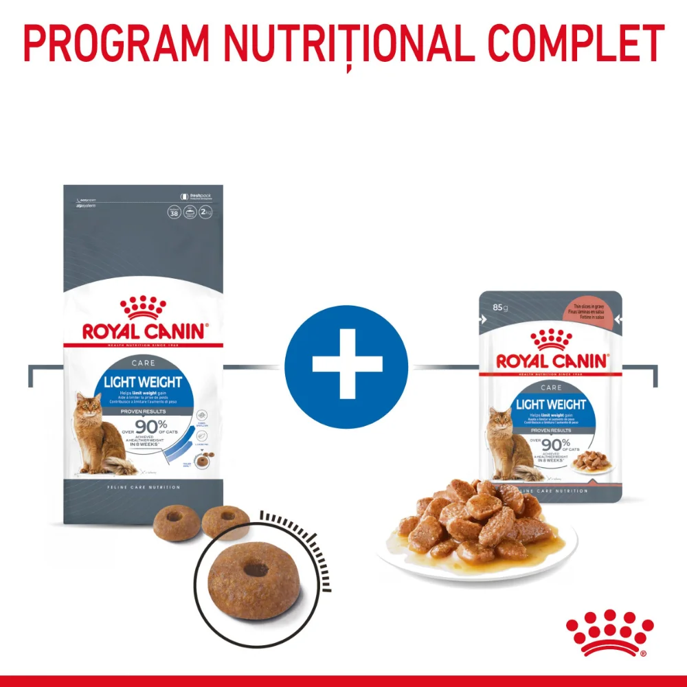 ROYAL CANIN Light Weight Care Adult, hrană uscată pisică, limitarea creșterii în greutate, 400g [8]