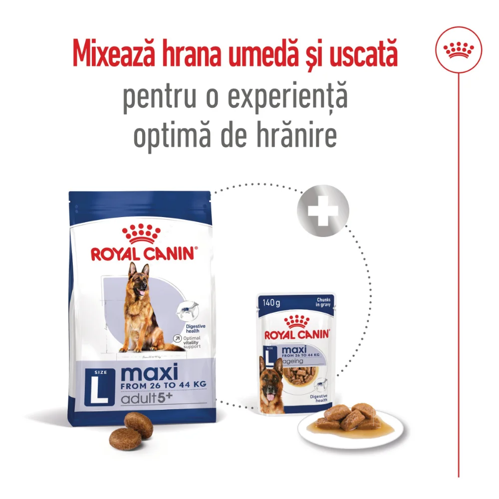 ROYAL CANIN Maxi Adult 5+, hrană uscată câine, 4kg [11]