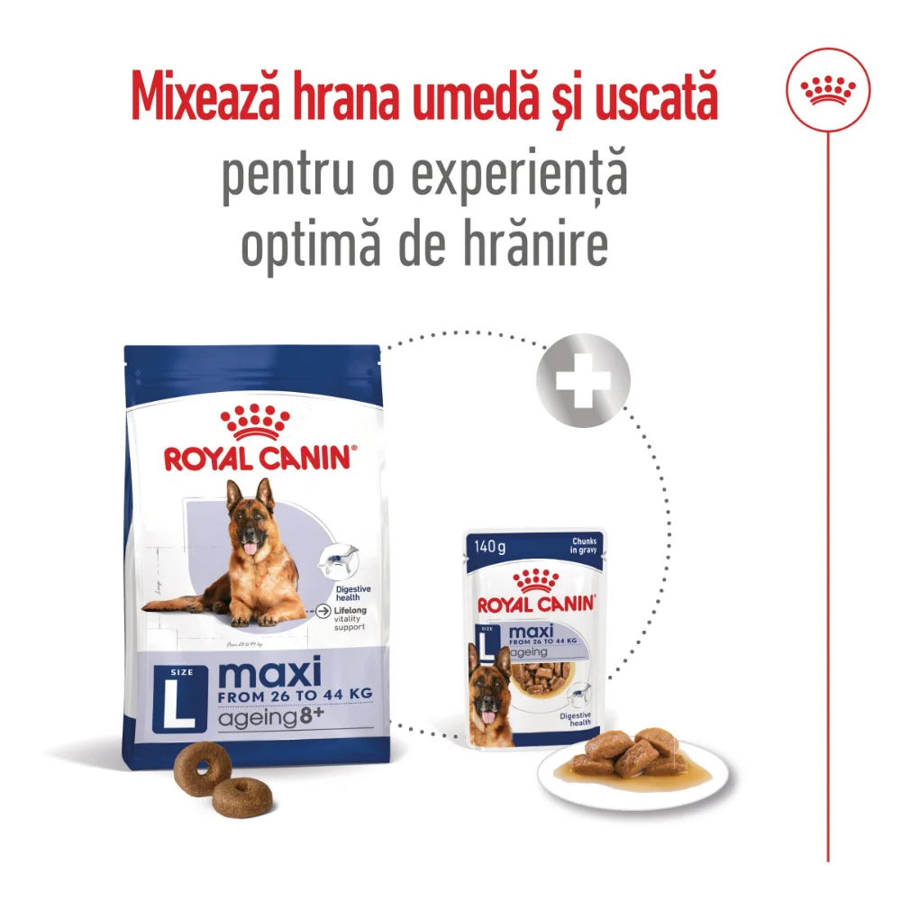 ROYAL CANIN Maxi Ageing 8+ hrană uscată câine senior, 15kg [11]