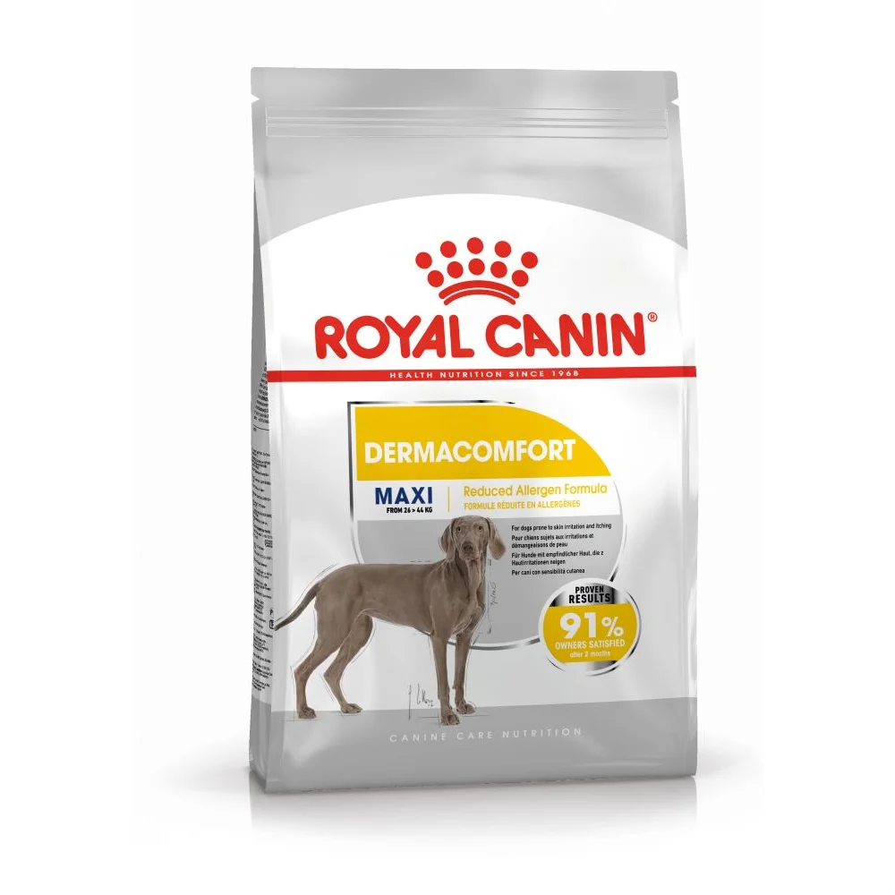 ROYAL CANIN Maxi Dermacomfort, hrană uscată câine, prevenirea iritațiilor pielii, 12kg [2]