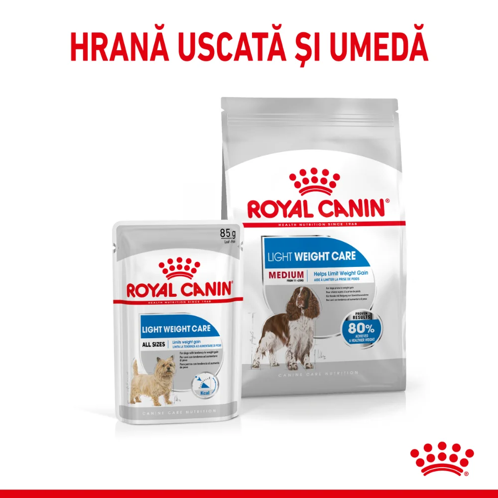 ROYAL CANIN Medium Light Weight Care Adult, hrană uscată câine, limitarea creșterii în greutate, 3kg [7]