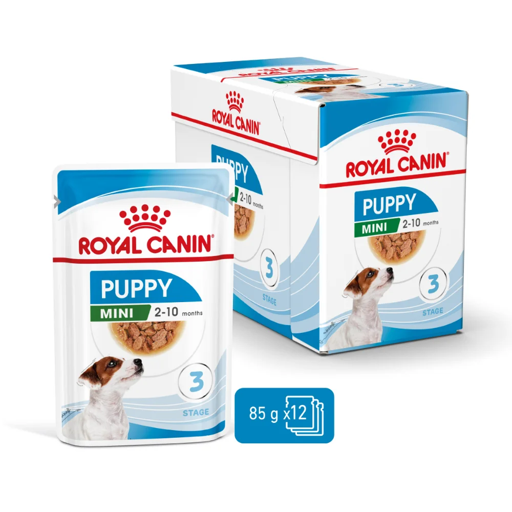 ROYAL CANIN Mini Puppy, hrană umedă câine junior (în sos), 12x85g [3]
