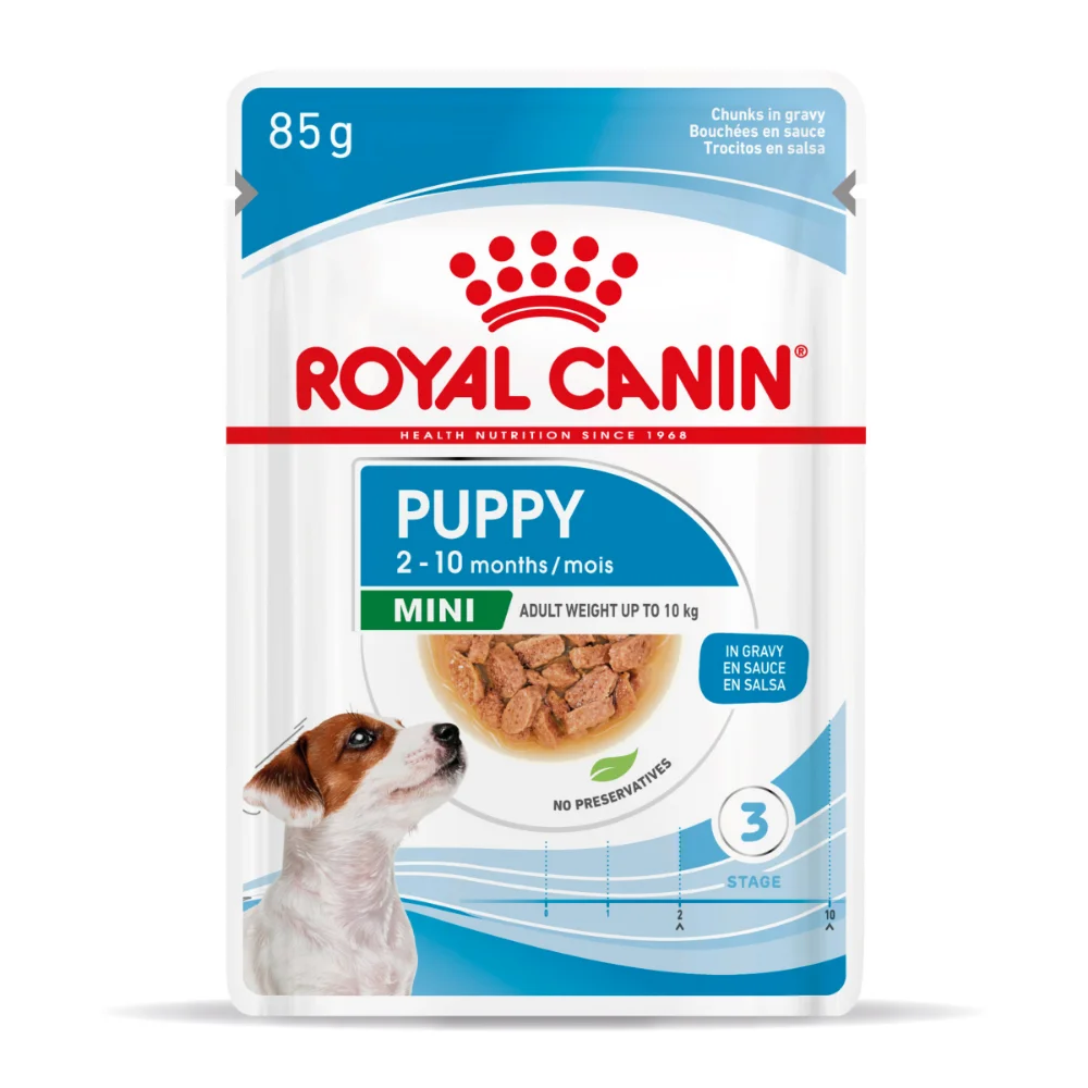ROYAL CANIN Mini Puppy, hrană umedă câine junior (în sos), 12x85g [2]