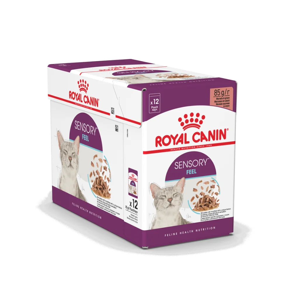 ROYAL CANIN Sensory Feel, hrană umedă pisică, stimularea simțului tactil (în sos), 12x85g [3]