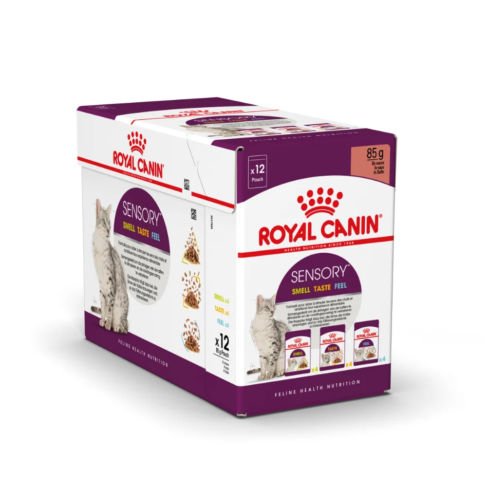ROYAL CANIN Sensory, hrană umedă pisică, stimularea simțurilor (în sos), 12x85g [2]
