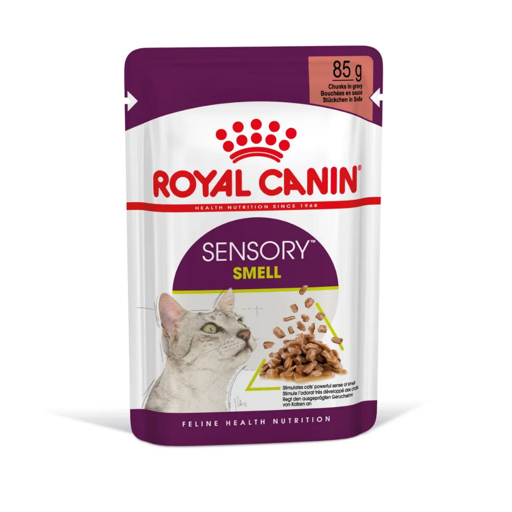 ROYAL CANIN Sensory Smell, hrană umedă pisici, stimularea mirosului (în sos), 12x85g [2]