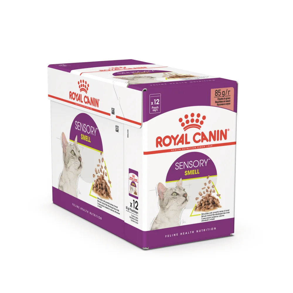 ROYAL CANIN Sensory Smell, hrană umedă pisici, stimularea mirosului (în sos), 12x85g [3]