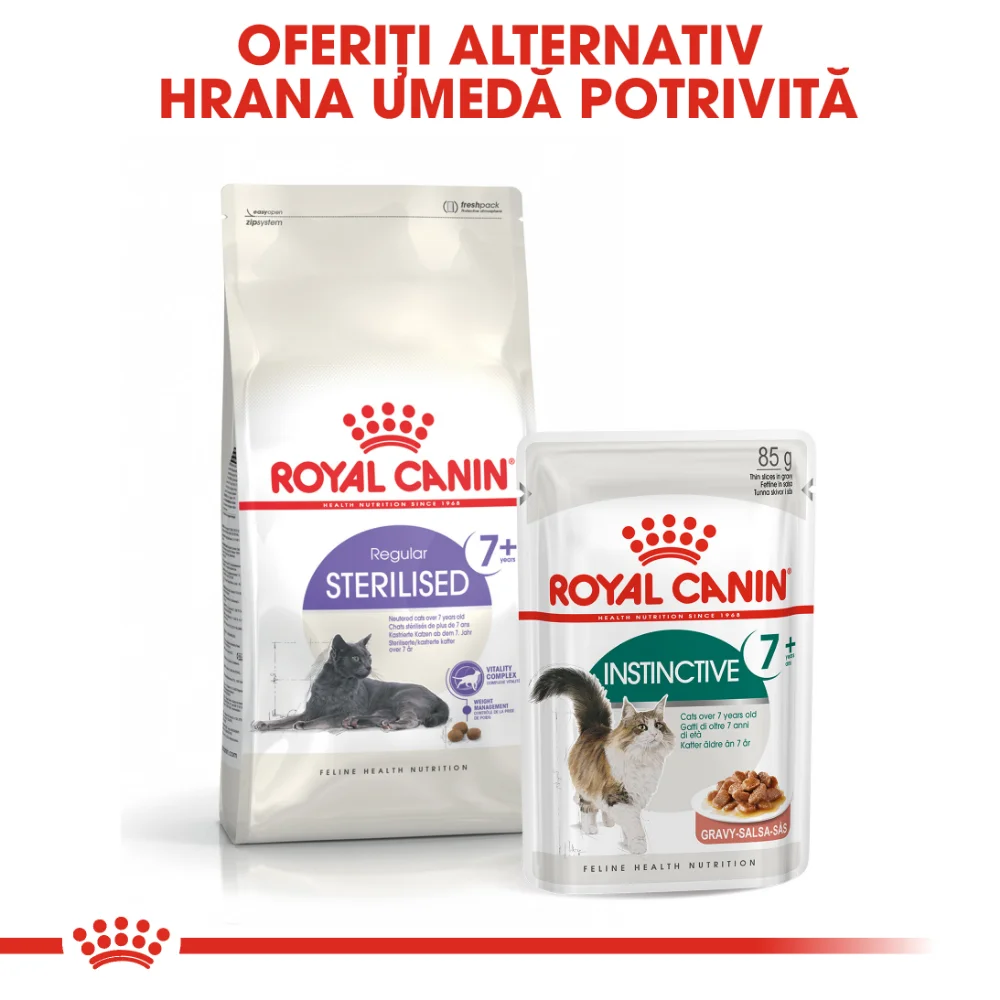 ROYAL CANIN Sterilised 7+, hrană uscată pisică sterilizată, 1,5kg [9]