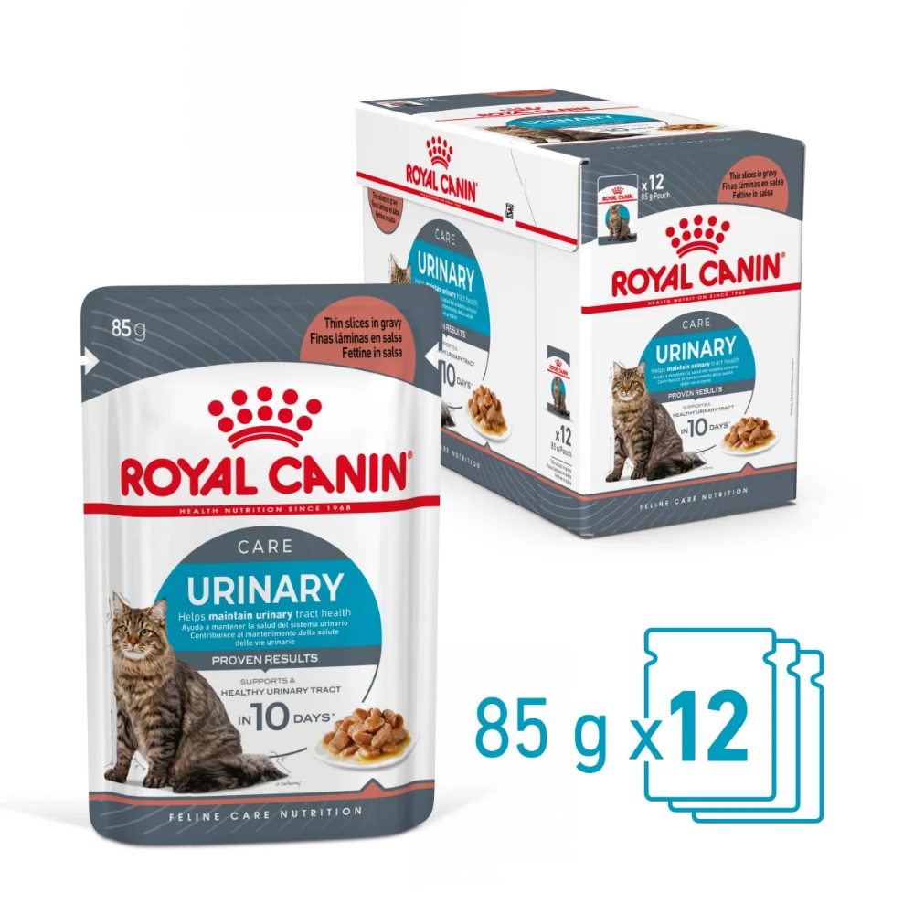 ROYAL CANIN Urinary Care Adult, hrană umedă pisică, sănătatea tractului urinar (în sos), 12x85g [3]