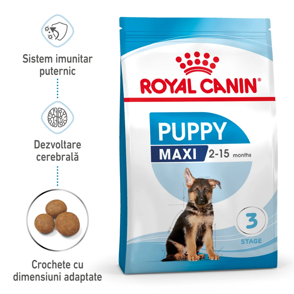 Hrană Uscată Câine Junior, ROYAL CANIN Maxi Puppy, Pui, 1kg [2]