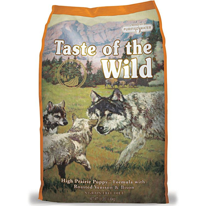 TASTE OF THE WILD High Prairie Puppy 12.2kg