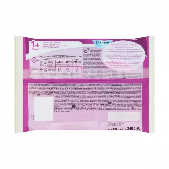 Hrana Umeda Pisici WHISKAS Selectii Peste in Aspic 4x85g [3]