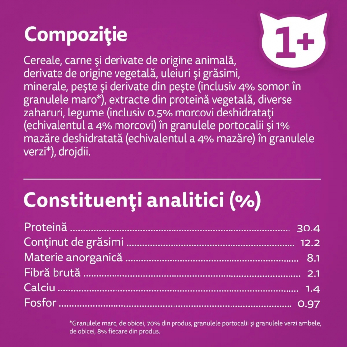 Hrana Uscata Pisici WHISKAS Adult Somon 1,4kg [4]