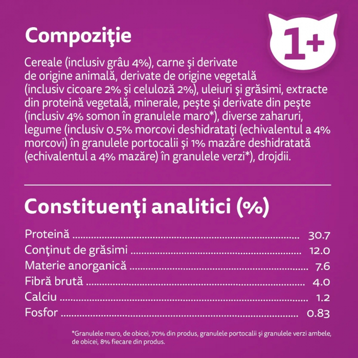Hrana Uscata Pisici WHISKAS Adult Sterilizat Somon 1,4kg [4]