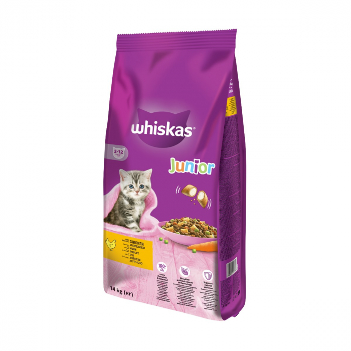 Hrana Uscata Pisici Whiskas Kitten Pui 14kg [2]