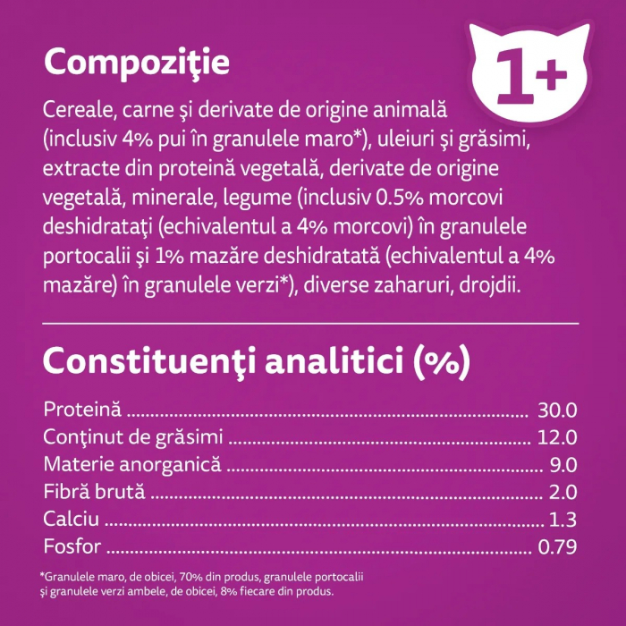 Hrana Uscata Pisici WHISKEY Adult Pui si Ficat 1,4kg [4]