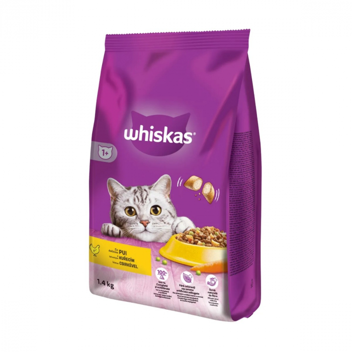 Hrana Uscata Pisici WHISKEY Adult Pui si Ficat 1,4kg [2]