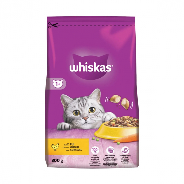 Hrana Uscata Pisici WHISKAS Adult Pui si Ficat 300g [2]