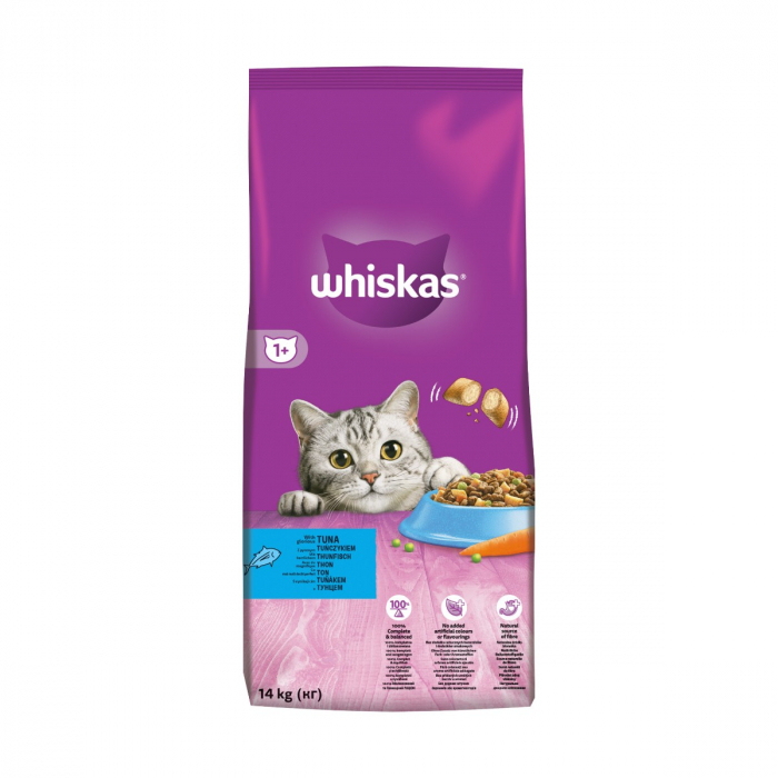 Hrana Uscata Pisici WHISKAS Adult Ton si Ficat 14kg [3]