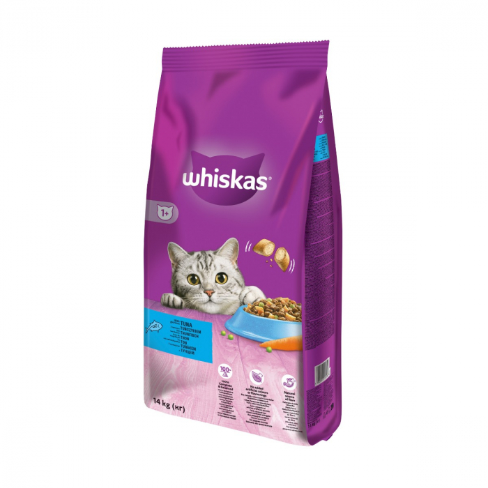 Hrana Uscata Pisici WHISKAS Adult Ton si Ficat 14kg [2]