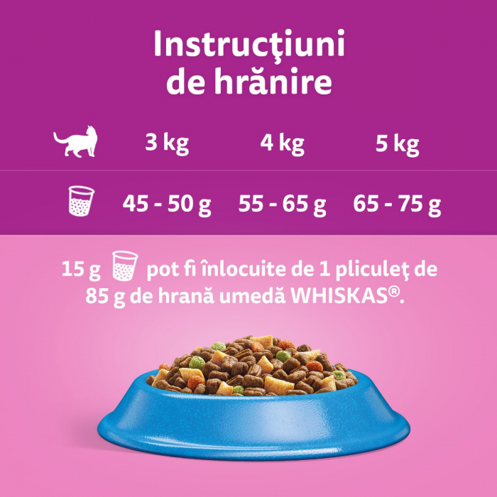 Hrana Uscata Pisici WHISKAS Adult Ton si Ficat 14kg [5]