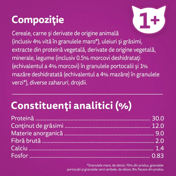Hrana Uscata Pisici WHISKAS Adult Vita si Ficat 1,4kg [4]