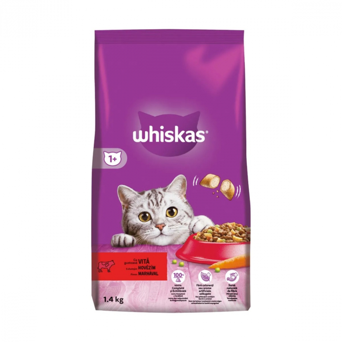 Hrana Uscata Pisici WHISKAS Adult Vita si Ficat 1,4kg [3]