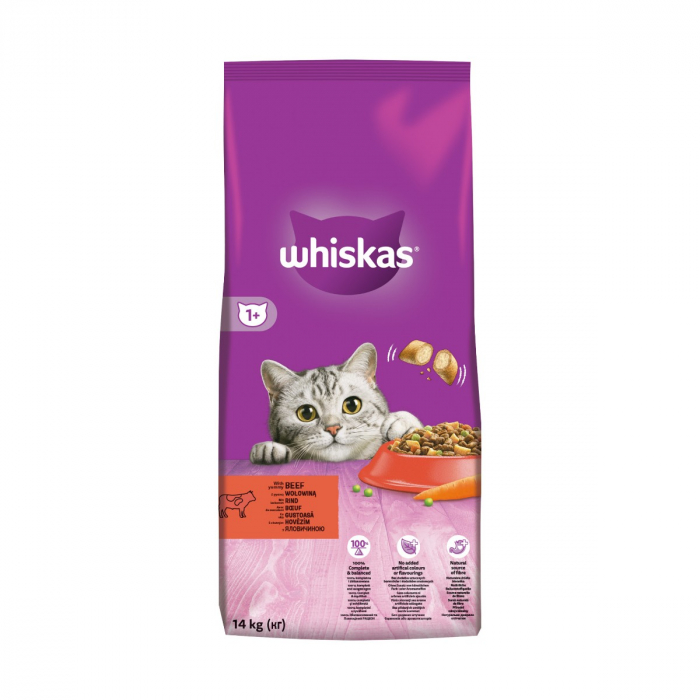Hrana Uscata Pisici WHISKAS Adult Vita si Ficat 14kg [3]