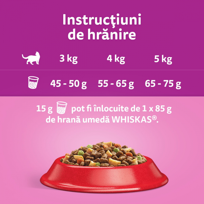 Hrana Uscata Pisici WHISKAS Adult Vita si Ficat 14kg [5]