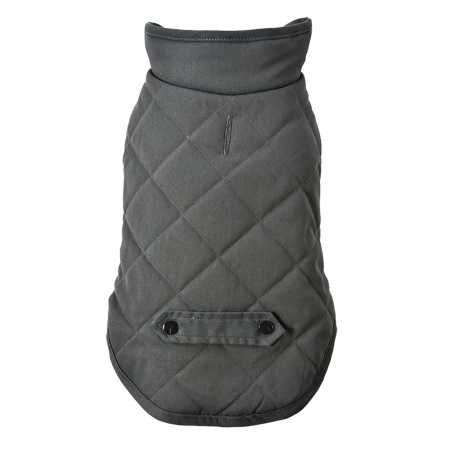 Câini - 4DOG DELUXE Haină pentru Câine, Charcoal Gri, 45 cm