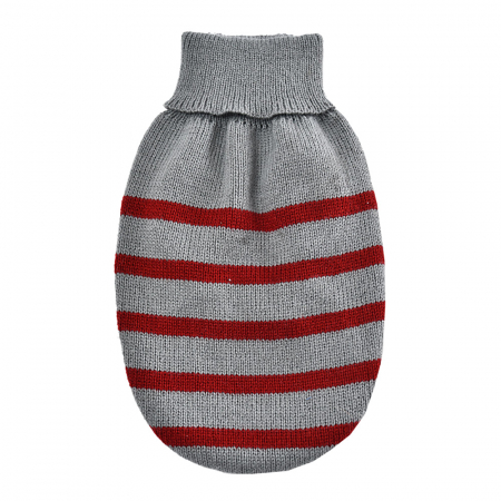 Câini - 4DOG DELUXE Haină pentru Câine, Red Stripes, 35 cm