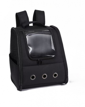 Câini - 4DOG Oxford, Rucsac pentru Transport, Negru, 32x28x37 cm