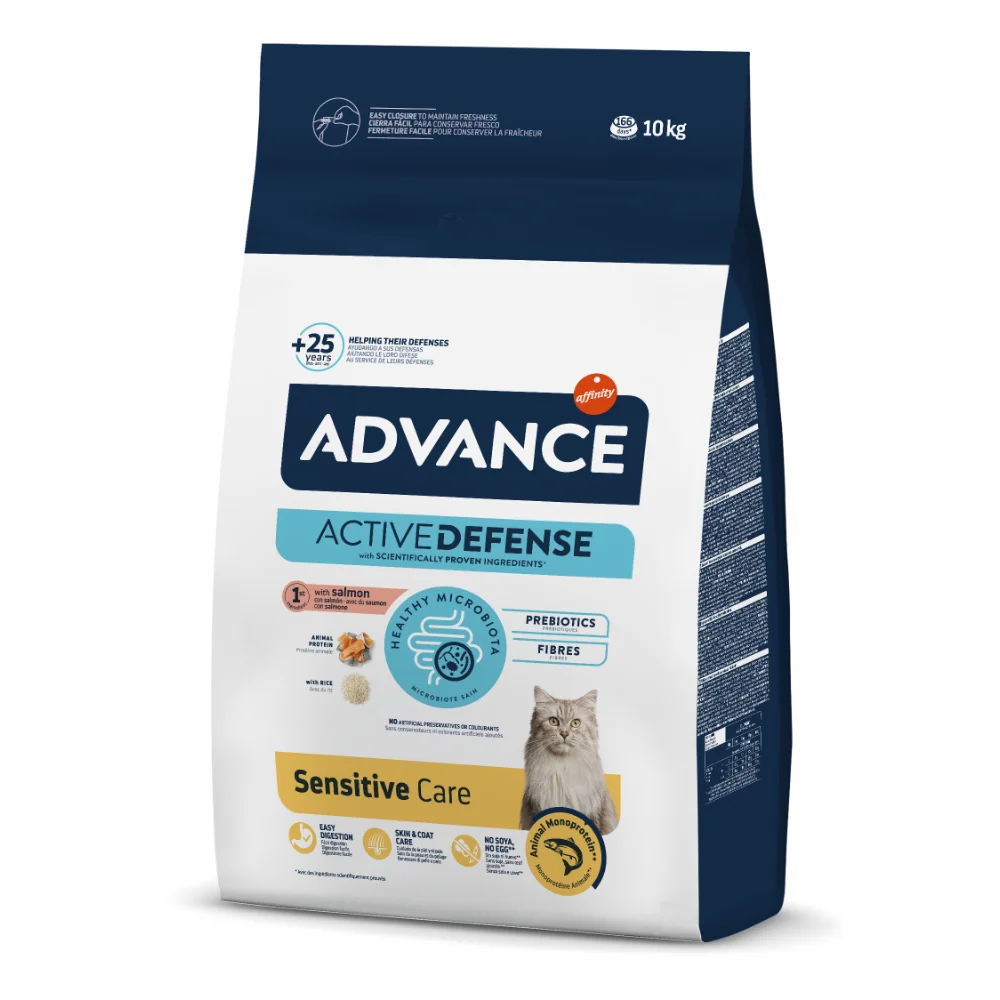Pisică Adult - Hrana Uscata Pisici ADVANCE Sensitive 10kg
