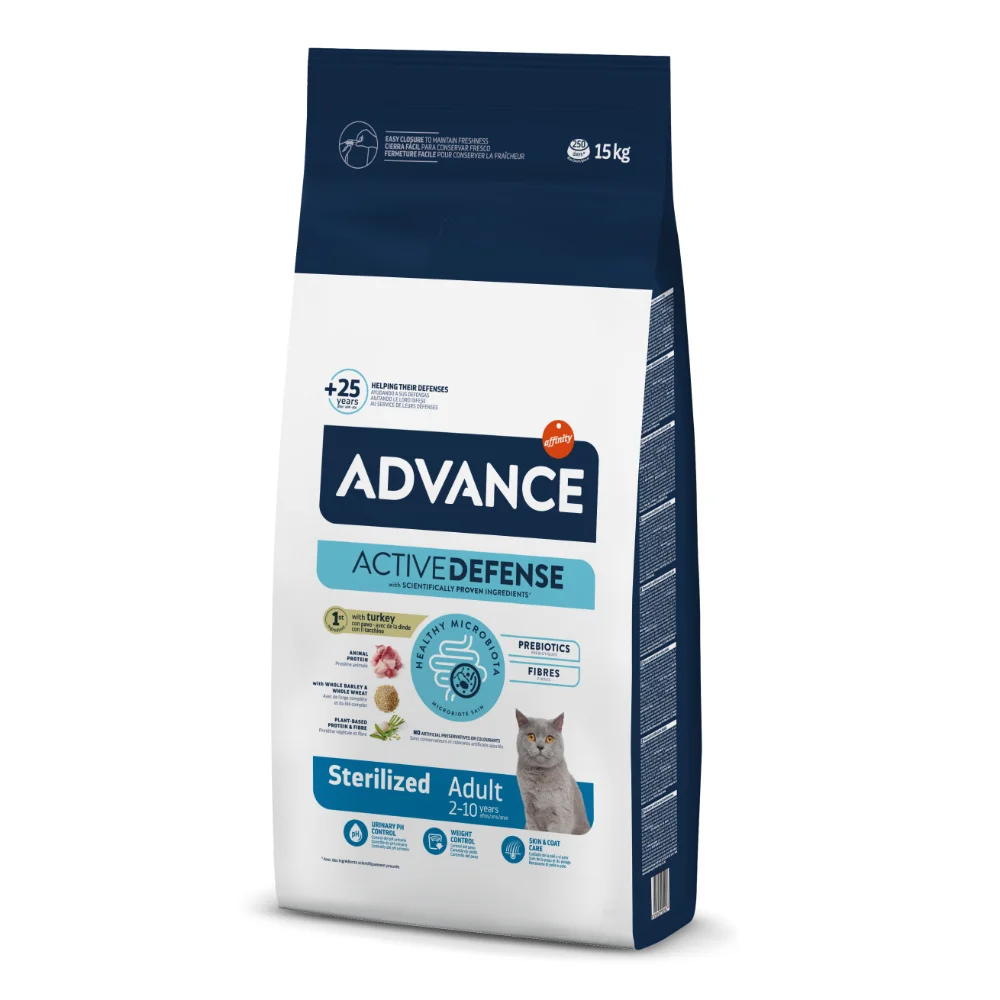 Pisică Adult - Hrana Uscata Pisici ADVANCE Sterilized 15kg