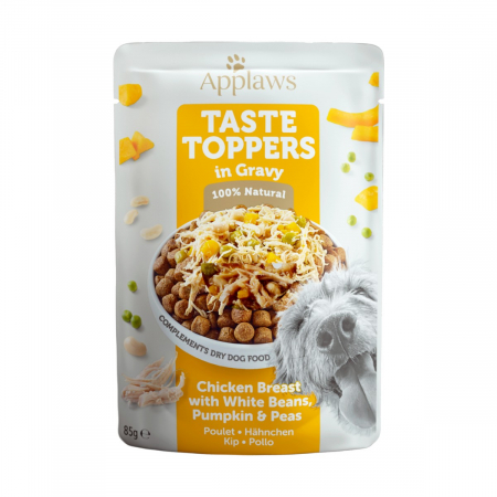 Câini - Applaws Plic cu Pui si Vegetale in Sos, Hrana Umeda Caine 85g