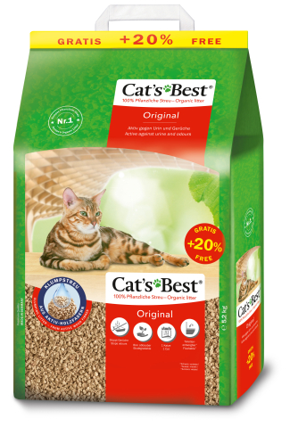 Pisici - Așternut Igienic pentru Pisică, CAT'S BEST, Original, 10+2L