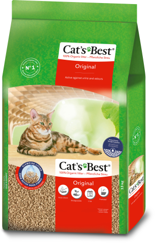 Pisici - Așternut Igienic pentru Pisică, CAT'S BEST, Original, 30L