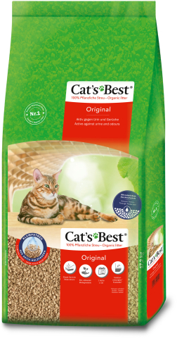 Pisici - Așternut Igienic pentru Pisică, CAT'S BEST, Original, 40L