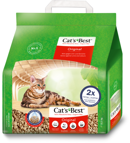 Pisici - Așternut Igienic pentru Pisică, CAT'S BEST, Original, 5L