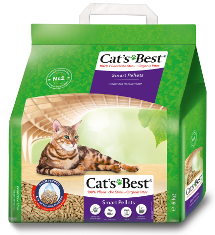 Pisici - Așternut Igienic pentru Pisică, CAT'S BEST, Smart Pellets, 10L