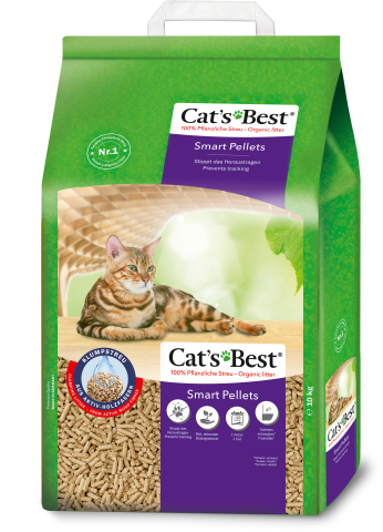 Pisici - Așternut Igienic pentru Pisică, CAT'S BEST, Smart Pellets, 20L