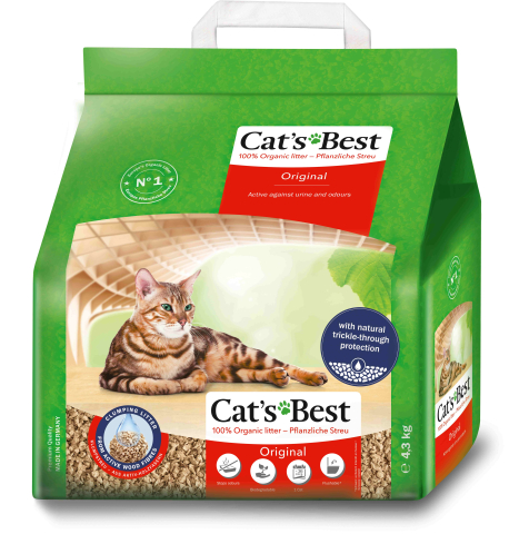 Pisici - Așternut Igienic pentru Pisică, CAT'S BEST, Original, 10L