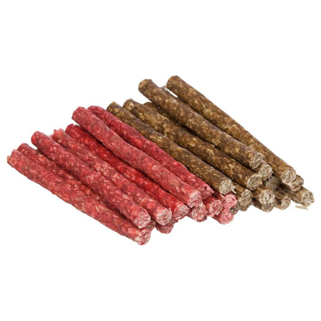 Câini - Recompense pentru Câine Adult, 4DOG Munchy, Batoane, Vită, 12.5cm, 100 bucăți
