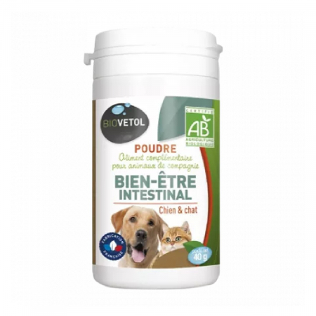 Bien-Etre Bio Intestinal Caini si Pisici Pulbere 40gr