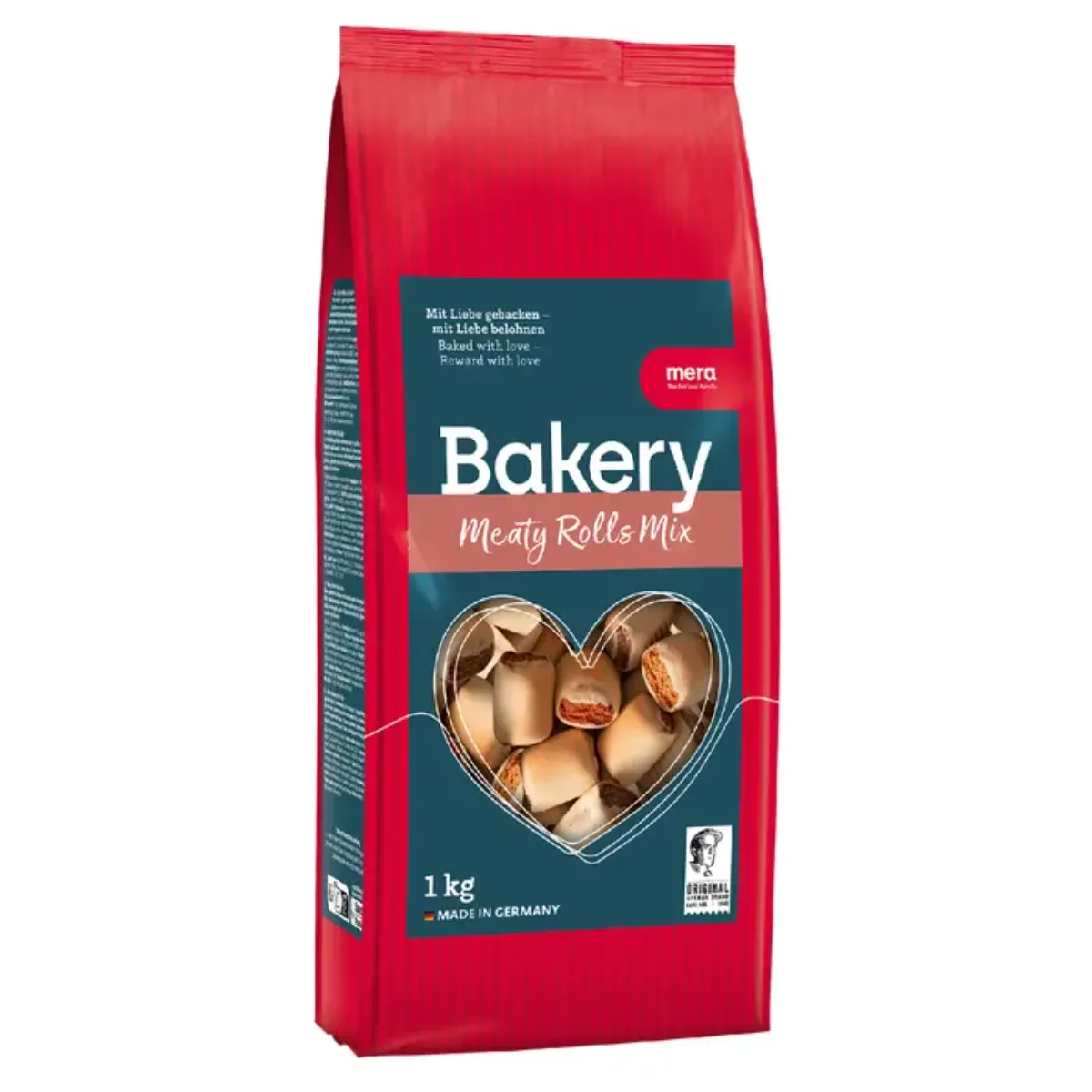 Câini - Recompense pentru Câine Adult, MERA Bakery, Meaty Rolls, Biscuiți, Pește, 1kg