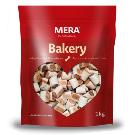 Câini - Recompense pentru Câine Adult, MERA Bakery, Rulouri, Pui, Vită și Pește, 1kg