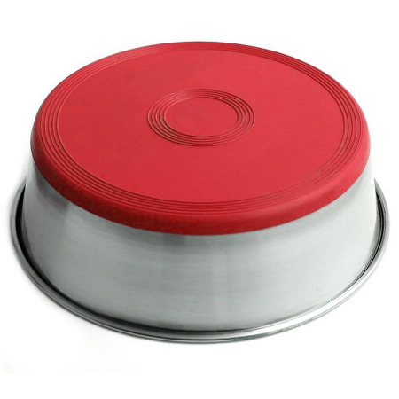 Castron 4DOG Inox Baza Rosie 0,5L 13cm [1]